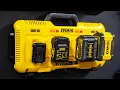 NEW Dewalt 4 Port Multi Volt Fast Charger DCB104