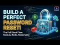 Complete Password Reset System Node js Redis Nodemailer