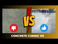 Concrete Curing Don t Make These Mistakes