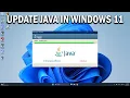 How To Update Java In Windows 11 - Easy Fix