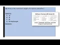 V3 MAXIMUM LENGTH OF IDENTIFIER