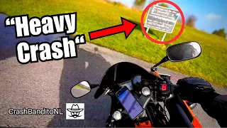 Insane Motorcycle Crashes & Chaos moments on GoPro | CrashBanditoNL