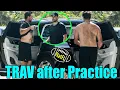 Shirtless Travis Kelce Shows Off Hairy Back After Sweaty Couple s Workout with Taylor Swift