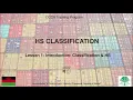 HS Classification Session 1 - Introduction