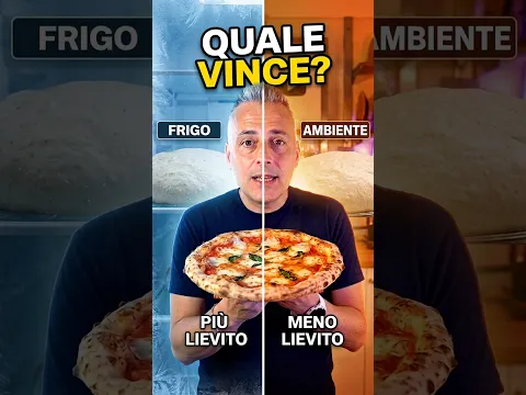 FRIGO vs TEMPERATURA AMBIENTE: QUALE IMPASTO VINCE? #pizza #pizzalover #food