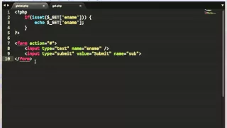 - GET in PHP