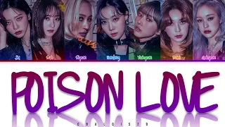 Download DREAMCATHER (드림캐쳐) - 'POISON LOVE' (Color Coded Lyrics Eng/Rom/Han/가사) MP3