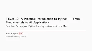 Install Python and Visual Studio Code on macOS 2026