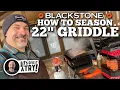 How to Season a New Blackstone 22 inch Griddle