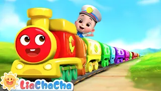 Toot Toot Little Train Song EP121 أغنية توت توت Kids Songs Nursery Rhymes LiaChaCha 