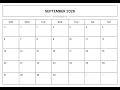 September 2026 Calendar Printable A4 US Letter Portrait Landscape Free September 2026