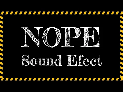 Download MP3 Nope Sound Effect Free Download MP3 | Pure Sound Effect