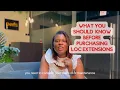 How to choose the perfect human hair loc extensions