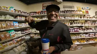 Delicious spices at Amish market in Laurel Maryland