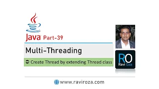 Java Part-39 Java Thread example by Extending Thread class Gujarati