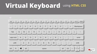 Keyboard Design Full - VSClass Online HTML CSS tutorial for beginner