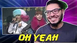 Download GD\u0026TOP - Oh Yeah (with 2NE1), 지드래곤\u0026탑(빅뱅) - 오 예 (with 투애니원) @ 2010 KMF Live | REACTION MP3