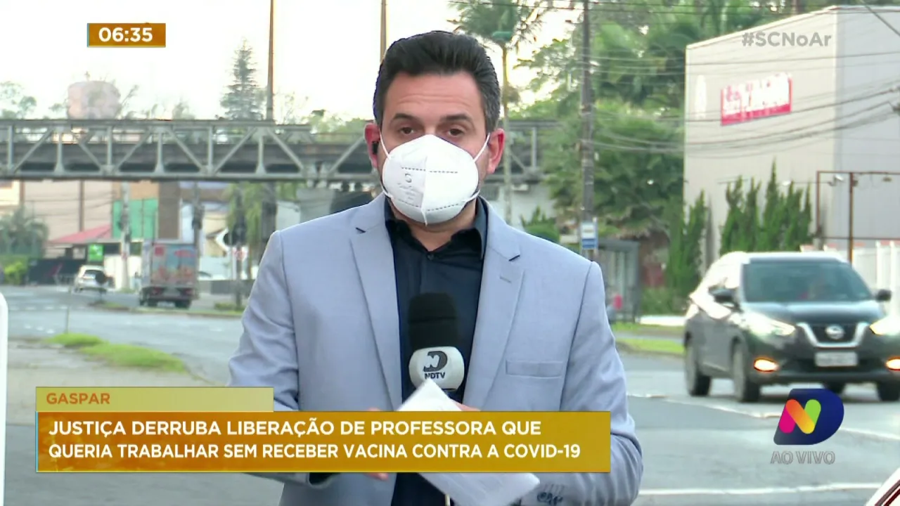 Justiça derruba liberação de professora que queria trabalhar sem receber vacina contra a Covid-19