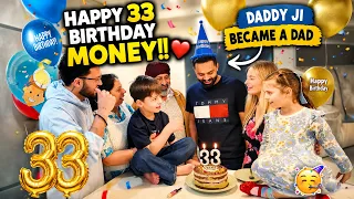 DADDY JI BECAME A DAD!!! 😱🎂 The BIGGEST Birthday Surprise!