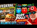 I Tried Federal Donuts Chicken at Hard Rock Atlantic City DISAPOINTED Golden Nugget Slot Pull