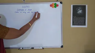 N - 13 DTYPE IN NUMPY ARRAY