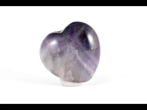 アメジスト(紫水晶) ハート形 18.5g｜天然石 原石 通販 キラリ石