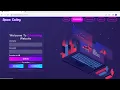 ASMR Programing - How to make a website In HTML and CSS Login form with Navbar