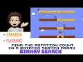 Find the Rotation Count in Rotated Sorted array- Amazon Flipkart ABCO Live Coding