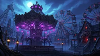 Creepy Carnival Ambience with Spooky Music Nightdoom Carnival