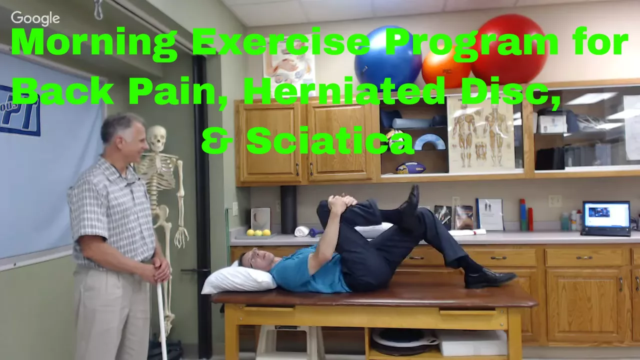 The Best Herniated Disc Exercises and Stretches - Physical Therapy for Disc Herniation. 