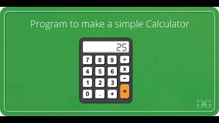 Simple Calculator using programming in Python Pycharm Python
