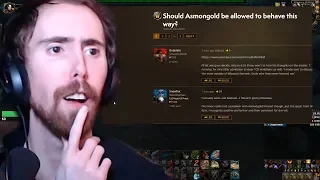 Asmongold Responds To Hate Thread On WoW Forums