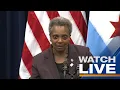 LIVE Mayor Lightfoot discusses Chicago s minimum wage increase to 15