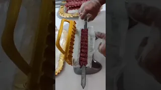 اسهل طريقه لعمل الكباب مثل المطاعم 