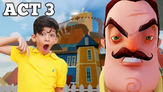 hello neighbor act with jason gaming and alex