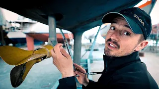 Ripping Out our Electric Motor for the LAST TIME! — Sailing Uma [Step 277]