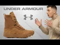 Under Armour Loadout Tactical Boots Review Comfort Grip Durability