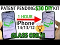 How to Replace Screen Glass On iPhone 15/14/13/12 Cracked Screen Repair