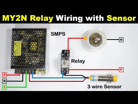 Download MP3 MY2N Glass Relay Connection With Sensor @the electrical guy