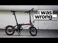 I was wrong about folding bikes