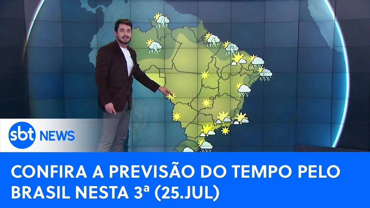 Previsão: Sul terá temporal e já se prepara para mais um ciclone | #SBTNewsnaTV (25/07/23)