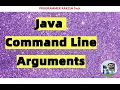 JAVA Command Line Arguments