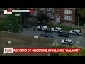 Shooting reported at a Walmart in Illinois two people injured