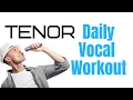 Download Lagu Daily Vocal Exercises – COMPLETE Tenor Vocal Workout for Power \u0026 Range!