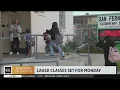 LAUSD classes on schedule for Monday amid tropical storm warnings