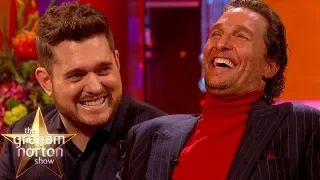 Matthew McConaughey S Voice Puts Michael Bublé To Sleep The Graham Norton Show 