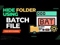 Creating a Hidden or Secret Folder with a Bat File - Windows Tips Tricks