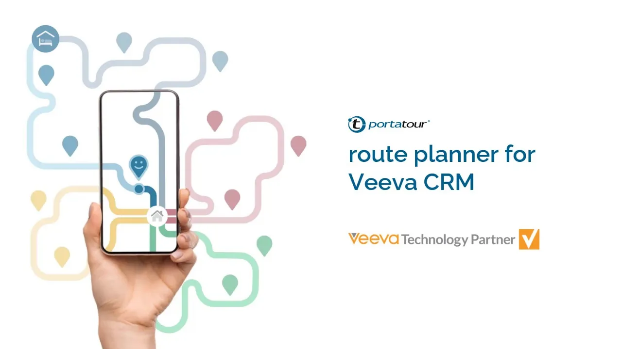 portatour® route planner for Veeva CRM – demo video