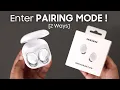 Galaxy Buds Core How to Enter Pairing Mode Bluetooth Setup