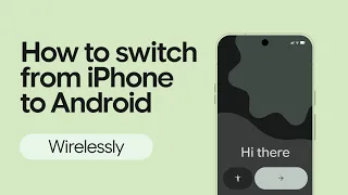 How to Transfer Data from iPhone to Android Wirelessly